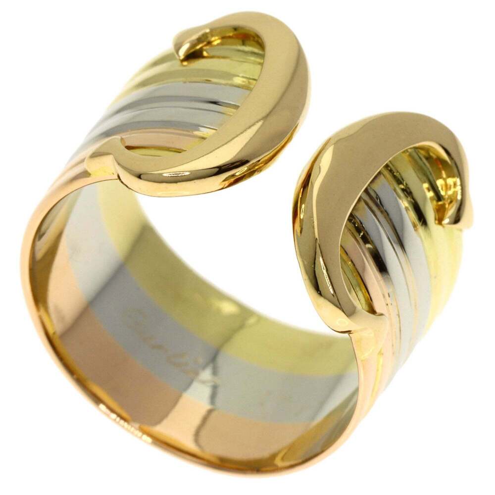 CARTIER 18k Gold 2C Ring #49